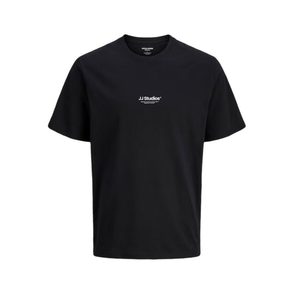 Jack And Jones Boys Soho Logo Printed Regular T-Shirt / Black